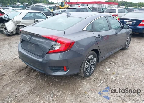 2017 Honda Civic Ex-L z USA, uszkodzony, nr VIN 19XFC1F77HE210397